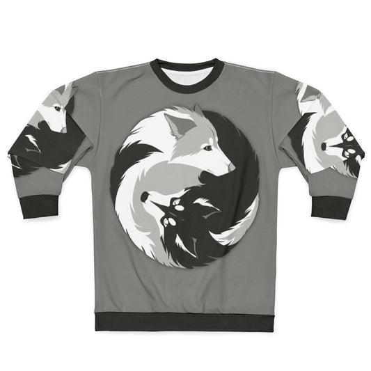 Husky Love Sweatshirt with Canine Graphic