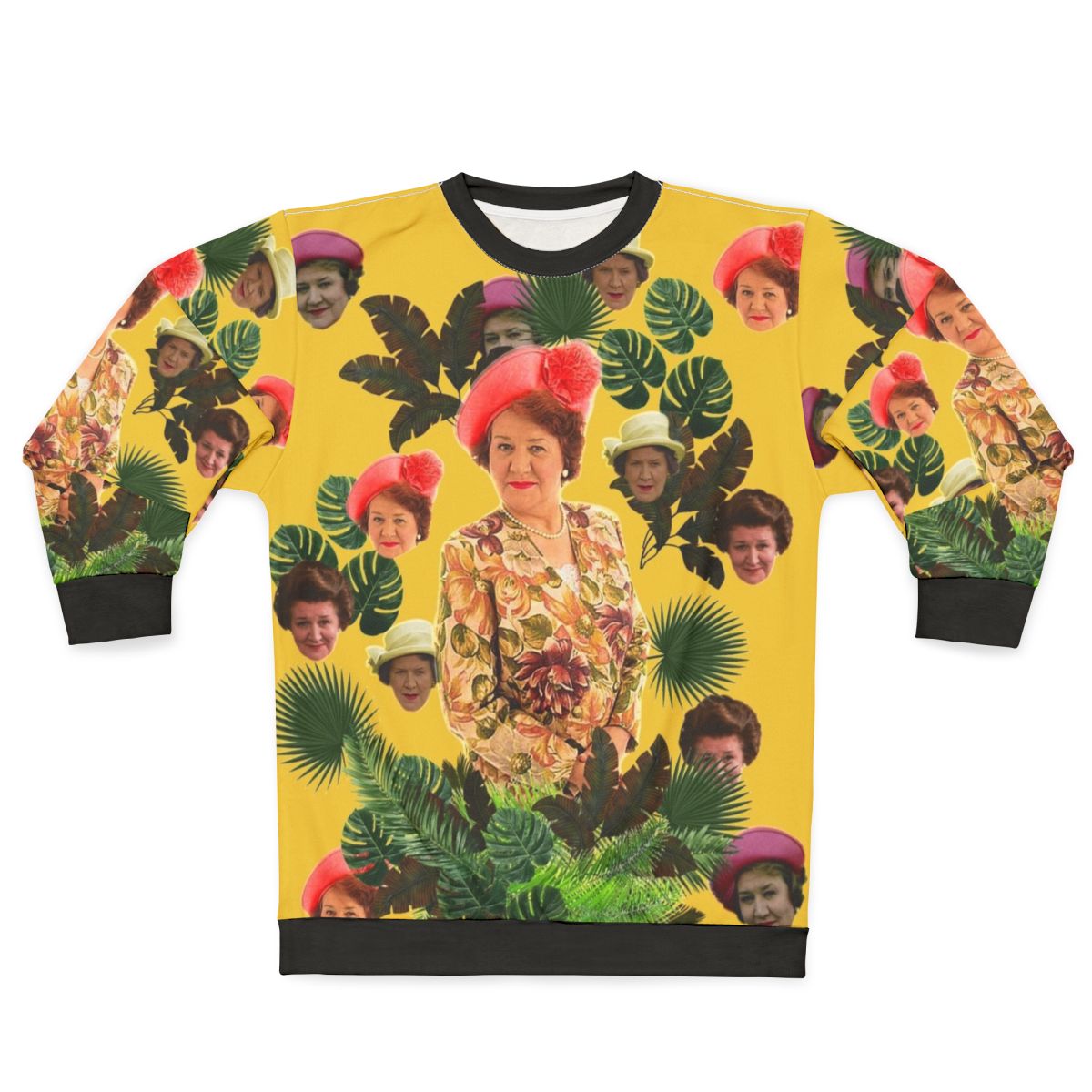 Hyacinth a Bloomin' Sweatshirt, featuring Hyacinth Bucket from the hit TV show Keeping Up Appearances