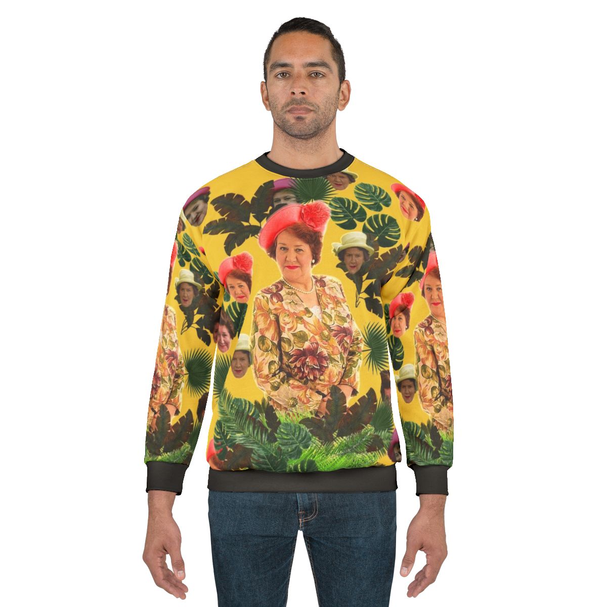Hyacinth a Bloomin' Sweatshirt, featuring Hyacinth Bucket from the hit TV show Keeping Up Appearances