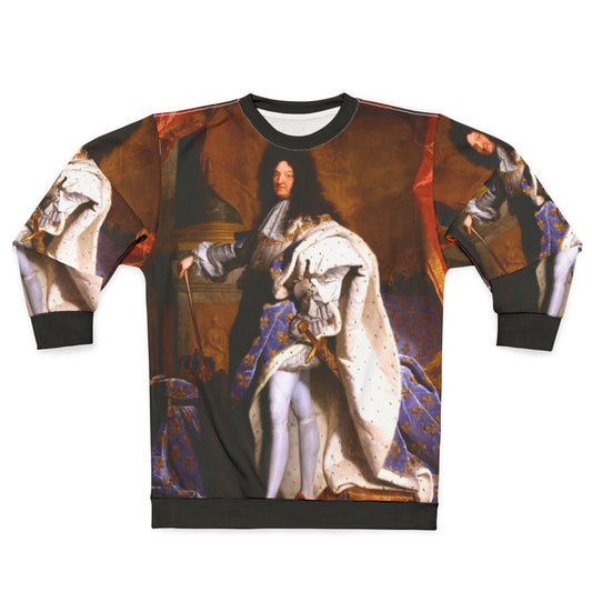 Hyacinth Rigaud Louis XIV King Sun Baroque Painting Art Sweatshirt