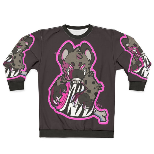 Hyena Themed Furry Sweatshirt