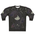 Surreal dreamer sweatshirt with abstract galaxy design