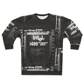 I 486 DX2 Sweatshirt with Intel Microprocessor Computer Hardware