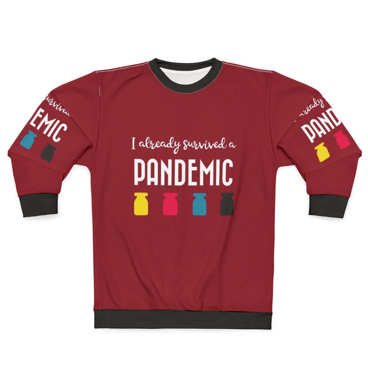 Survived a Pandemic Sweatshirt with Gaming-Inspired Graphics