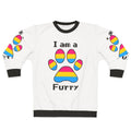 Retro Furry Pan Am Sweatshirt