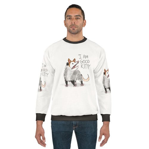 Good Kitty Cat Design Sweatshirt