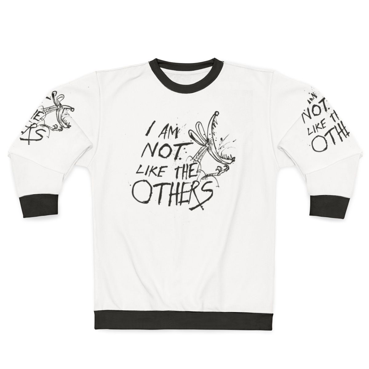 Gonzo Inspired Unique Abstract Sweatshirt