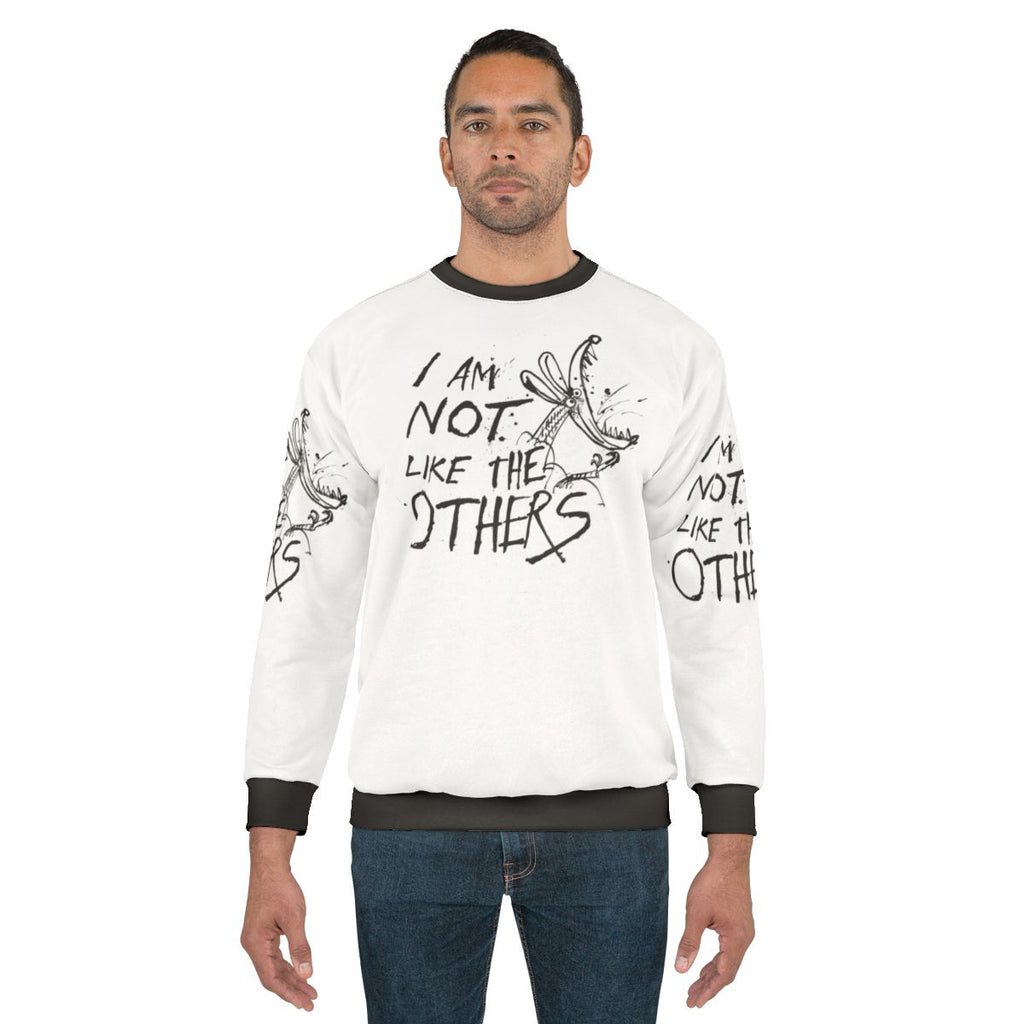 Gonzo Inspired Unique Abstract Sweatshirt