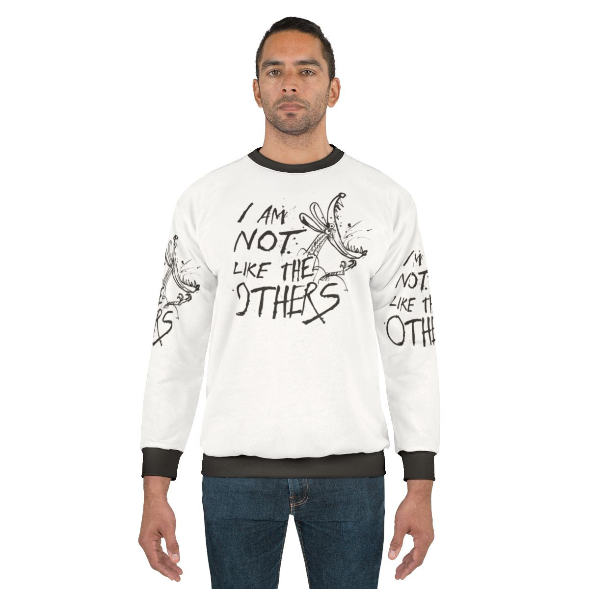 Gonzo Inspired Unique Abstract Sweatshirt