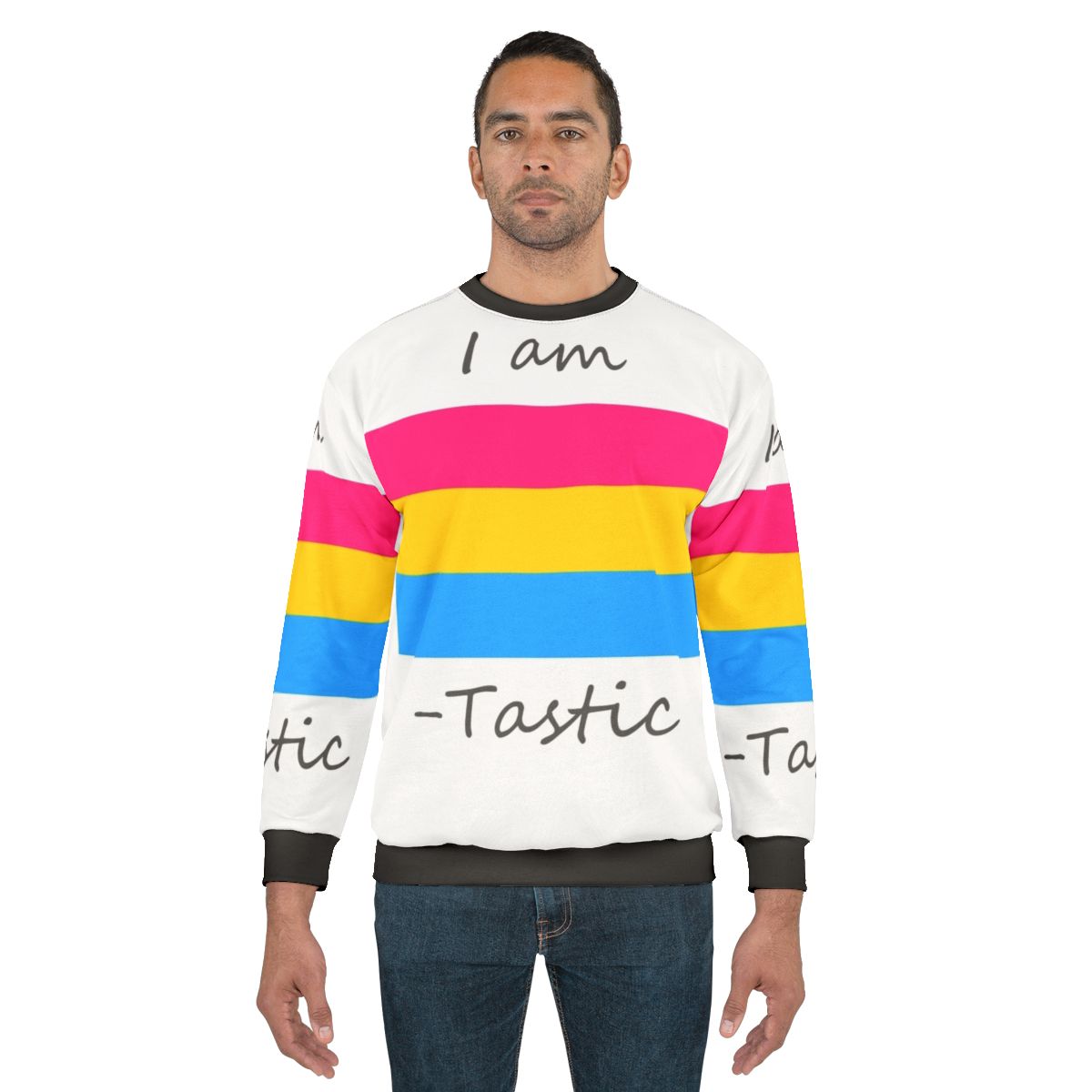 Pansexual Pride "I Am Pan Tastic" Sweatshirt