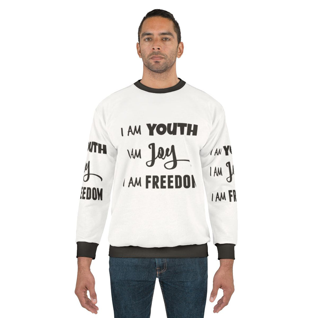 Vintage I Am Sweatshirt 2 with Classic PanAm Logo