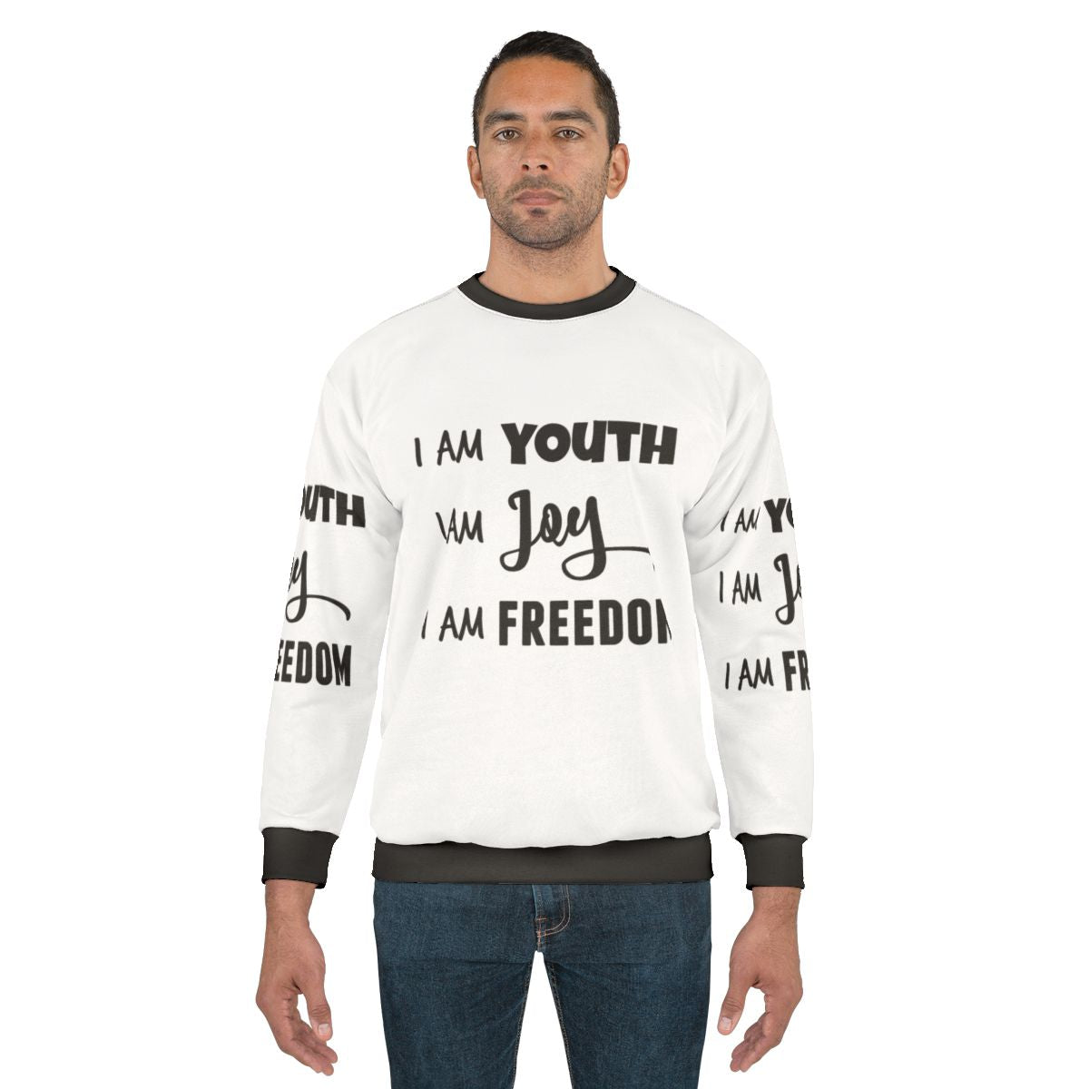 Vintage I Am Sweatshirt 2 with Classic PanAm Logo