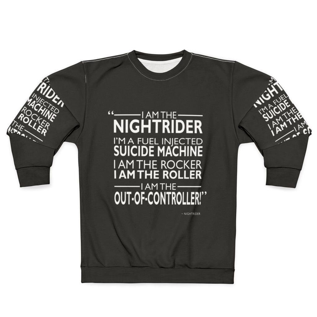 I Am The Nightrider Sweatshirt - Mad Max Inspired Apparel