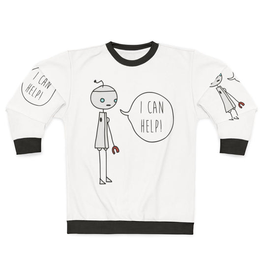 Fargo Android Minsky Cute Robot Sweatshirt