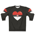 I Choose You Pokemon Valentines Day Sweatshirt with Pokeball Design