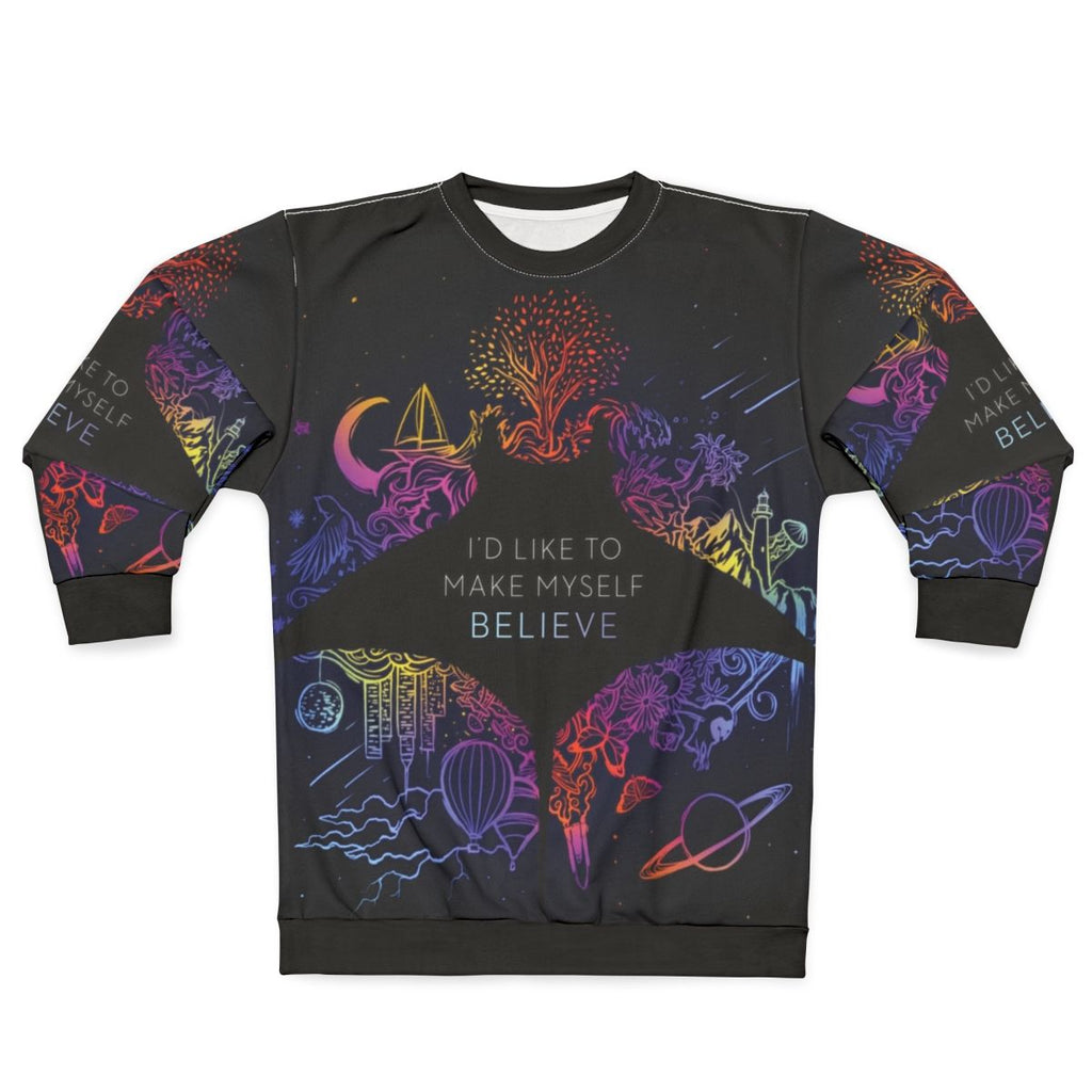 "I'd Like To Make Myself Believe" Ocean Eyes Sweatshirt