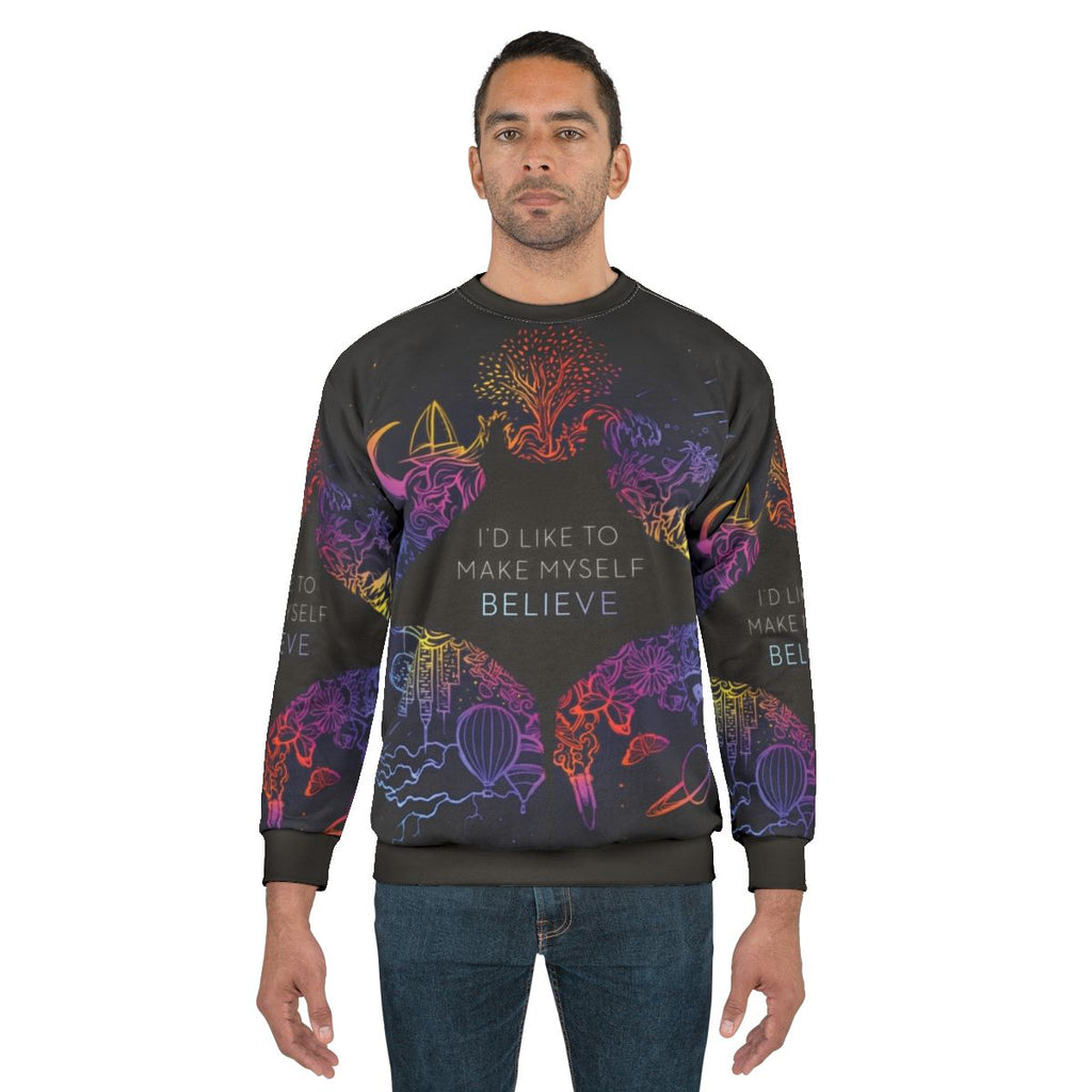 "I'd Like To Make Myself Believe" Ocean Eyes Sweatshirt