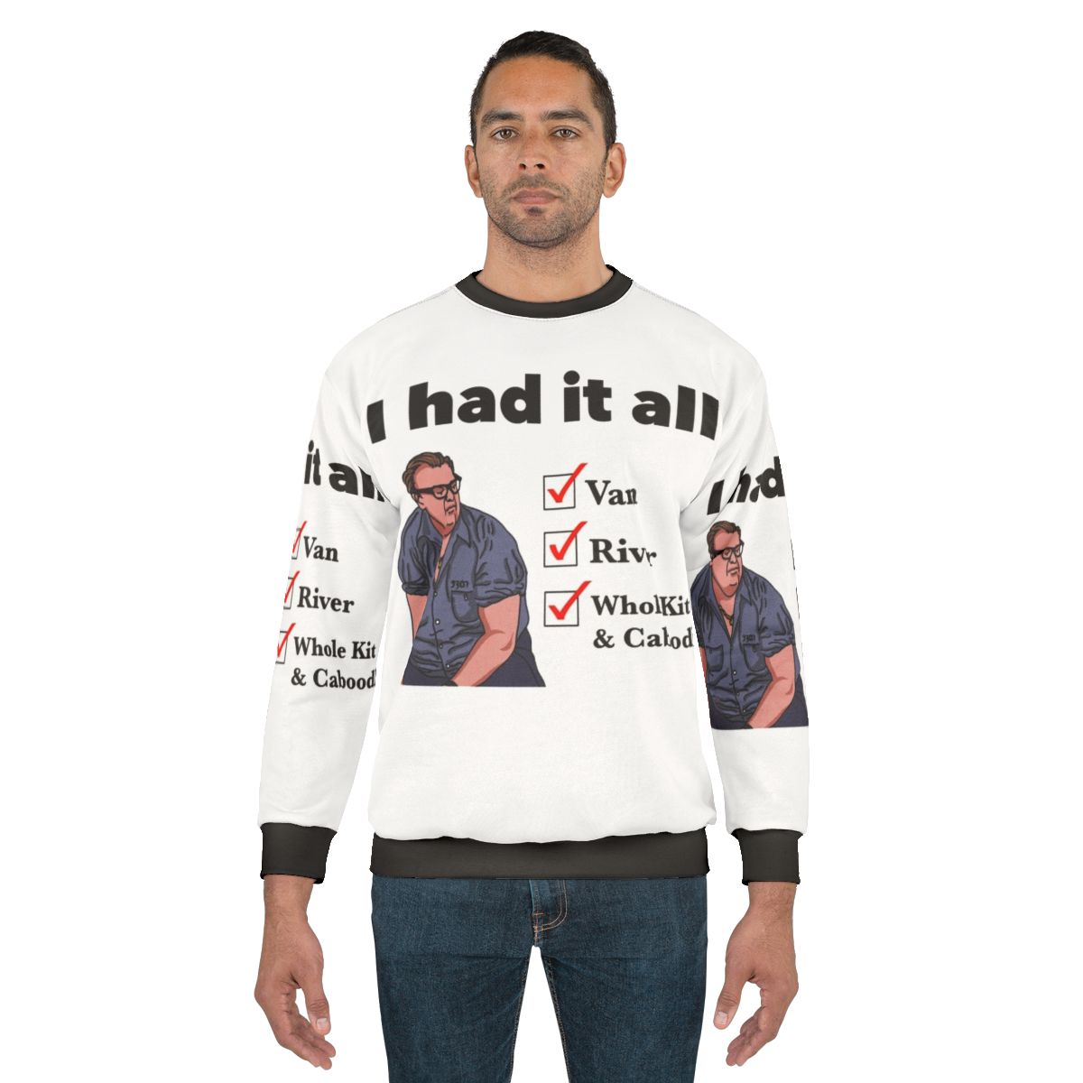 Matt Foley "Scared Straight" Chris Farley Inspired Sweatshirt