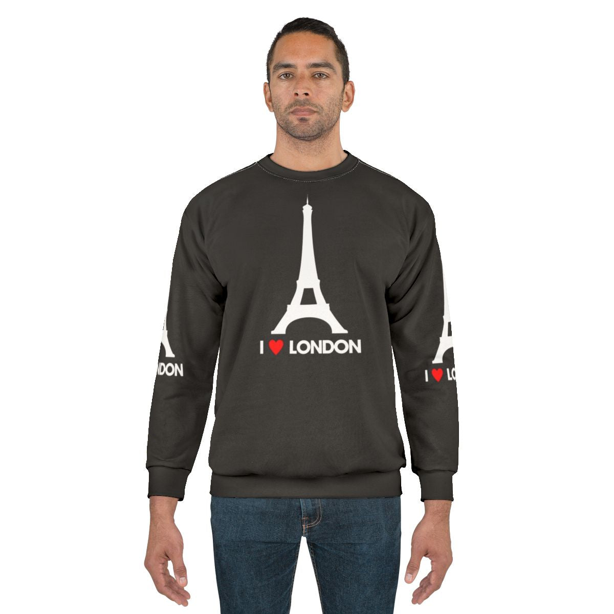 London Eiffel Tower Funny Sweatshirt