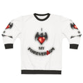Fantasy sweatshirt with dungeon master and dragons design