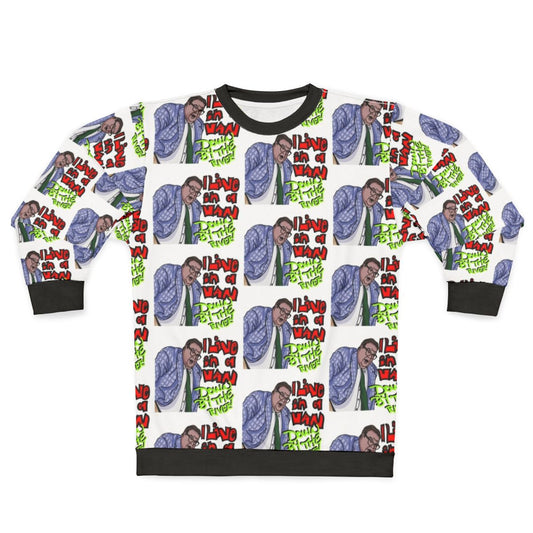 Chris Farley Matt Foley "Van Down by the River" Funny Sweatshirt