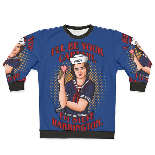 Steve Harrington "I'll Be Your Captain" Stranger Things Sweatshirt