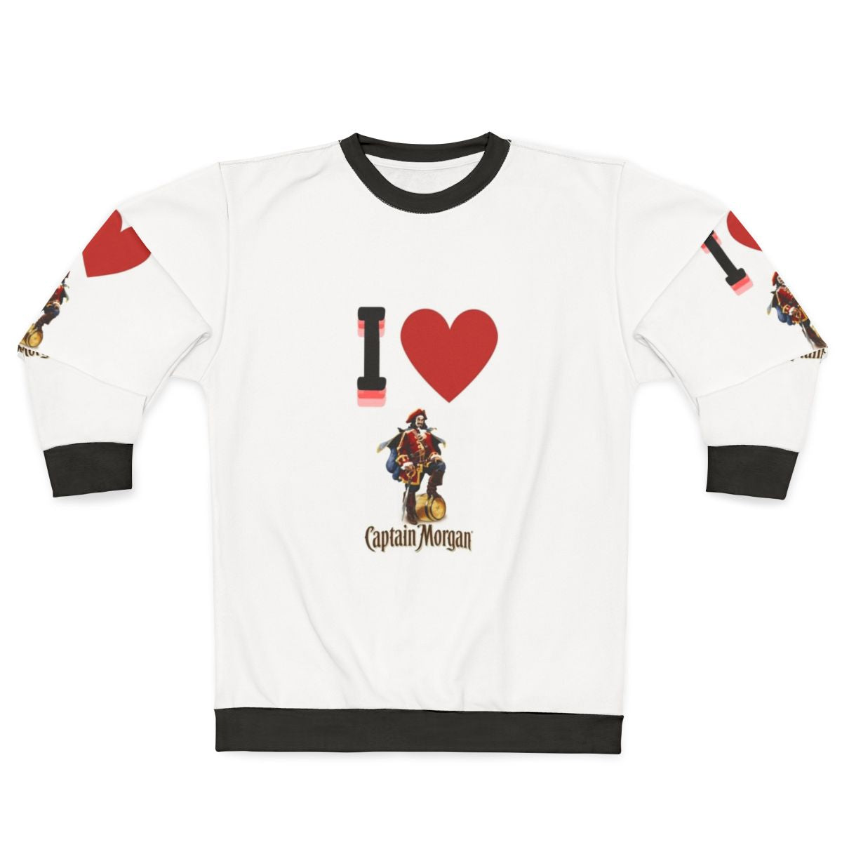 Captain Morgan Themed Sweatshirt