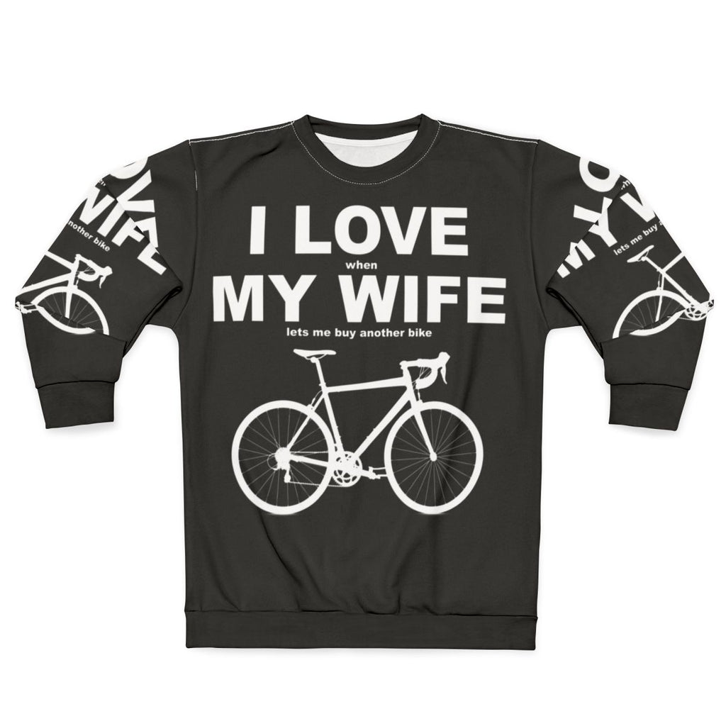 I Love My Wife Sweatshirt - Funny Couple Gift for Husband or Wife