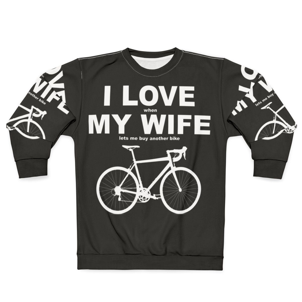 I Love My Wife Sweatshirt - Funny Couple Gift for Husband or Wife