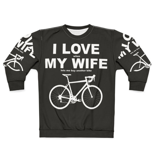 I Love My Wife Sweatshirt - Funny Couple Gift for Husband or Wife