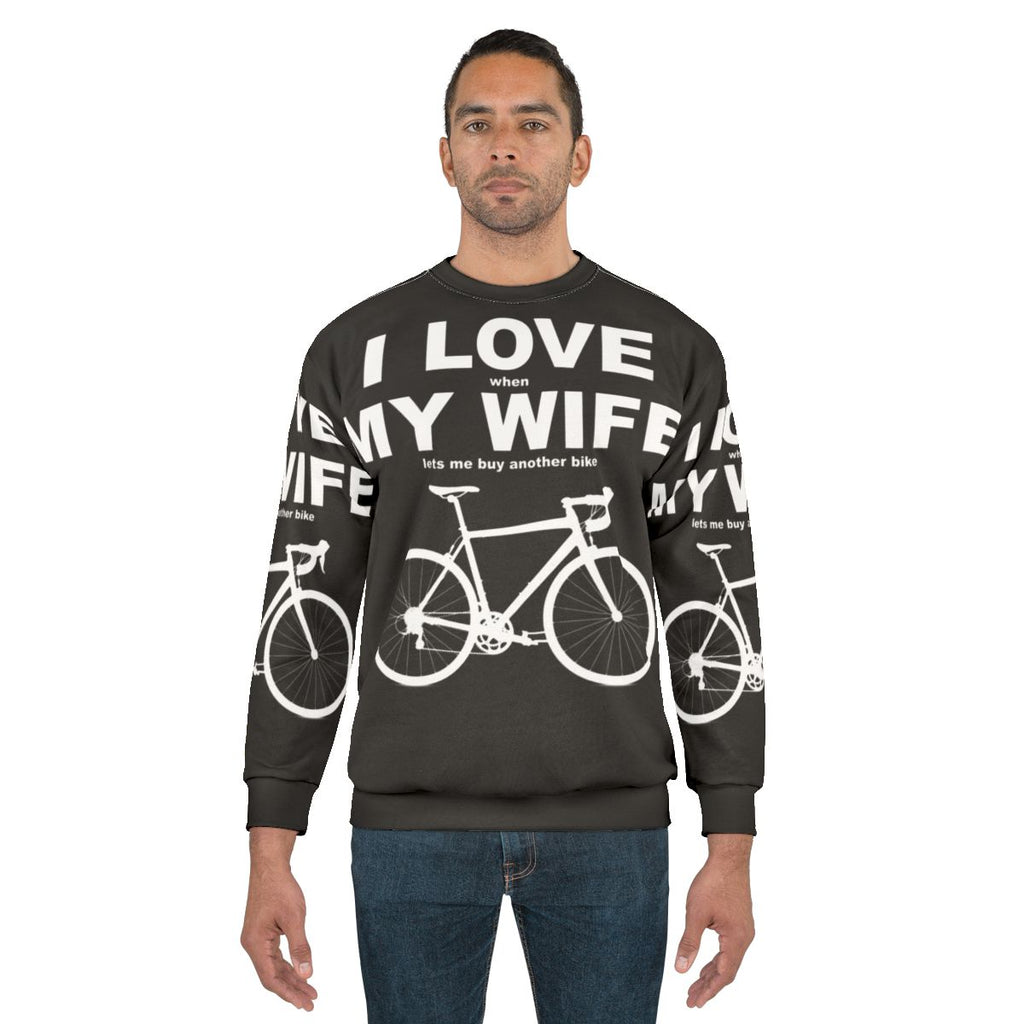I Love My Wife Sweatshirt - Funny Couple Gift for Husband or Wife