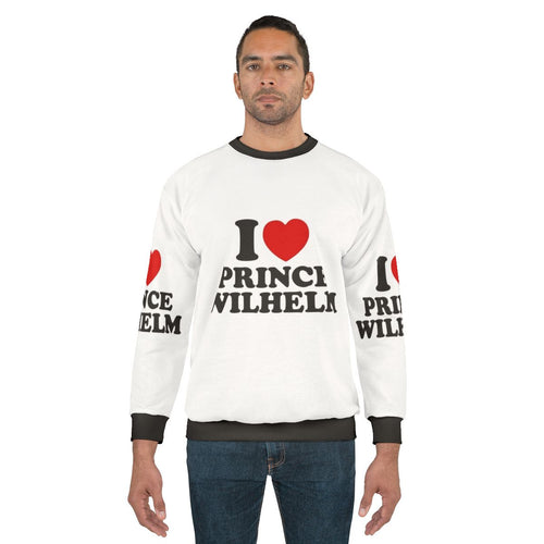 "I Love Prince Wilhelm" Young Royals Netflix Sweatshirt