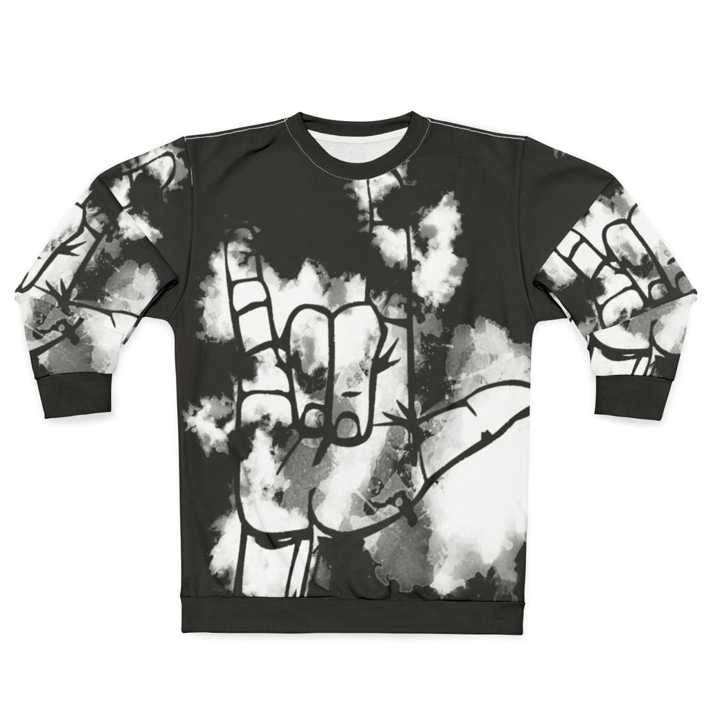 I Love You ASL Deaf Sweatshirt