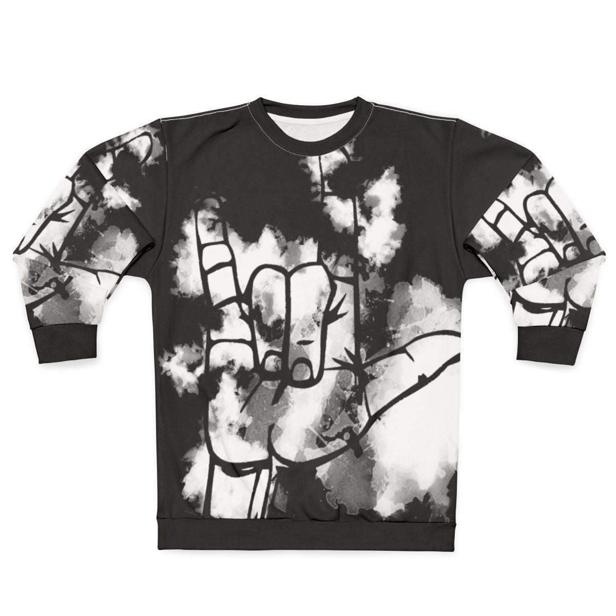 I Love You ASL Deaf Sweatshirt