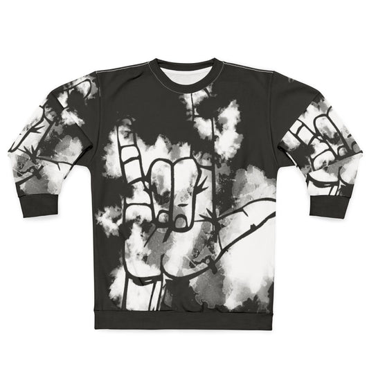 I Love You ASL Deaf Sweatshirt