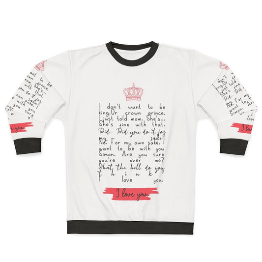 Young Royals Season 3 "I Love You" Sweatshirt