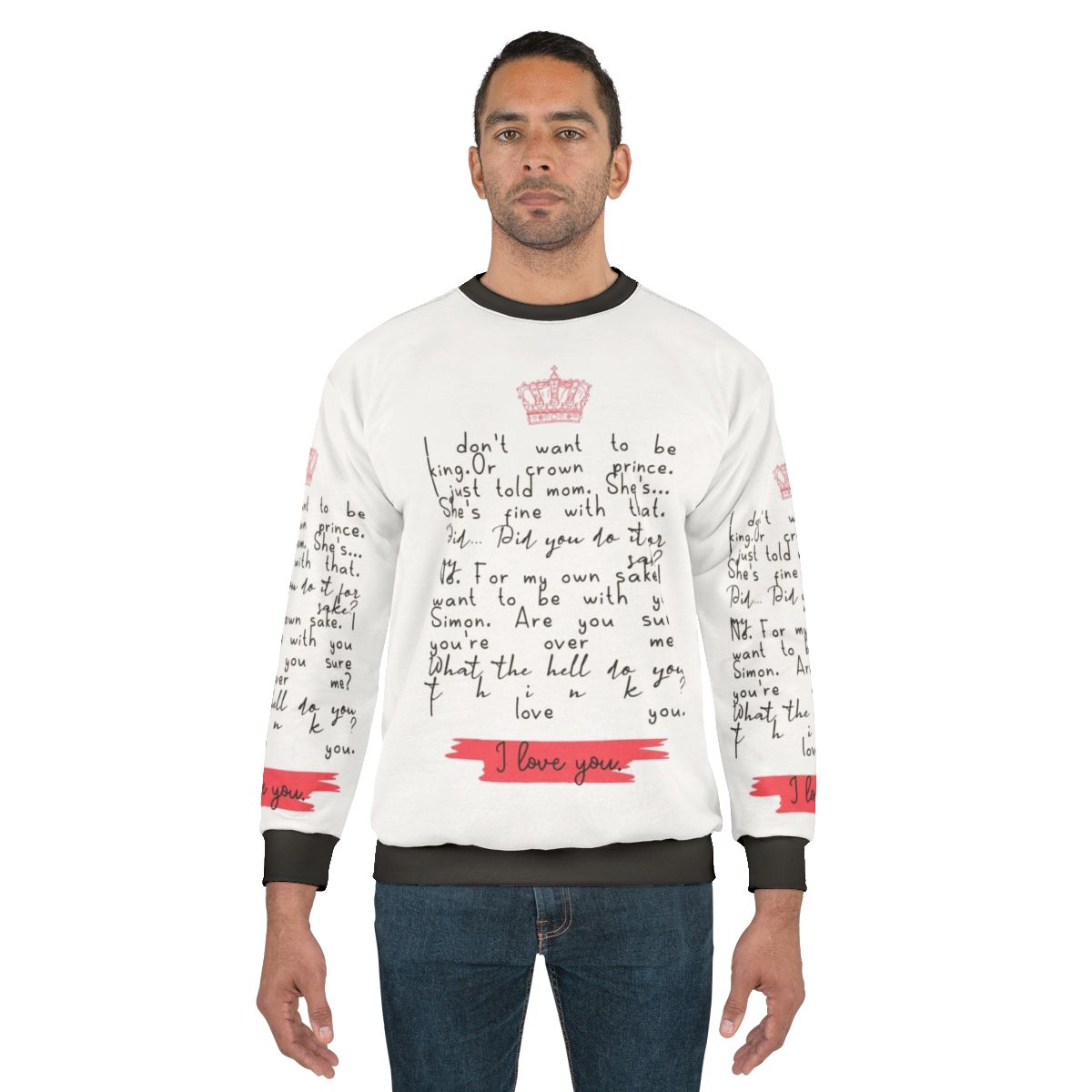 Young Royals Season 3 "I Love You" Sweatshirt
