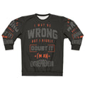 Entrepreneur Sweatshirt with Motivational Design