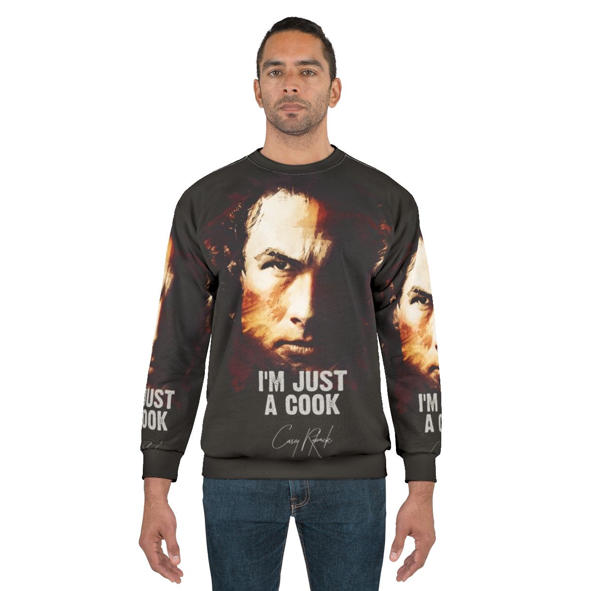 "Under Siege" Casey Ryback Steven Seagal Action Movie Sweatshirt