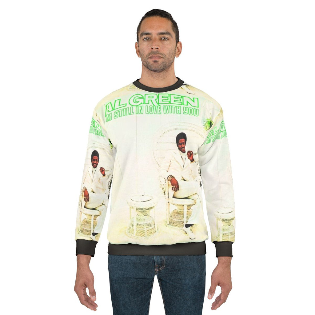 Soul music funk album cover sweatshirt