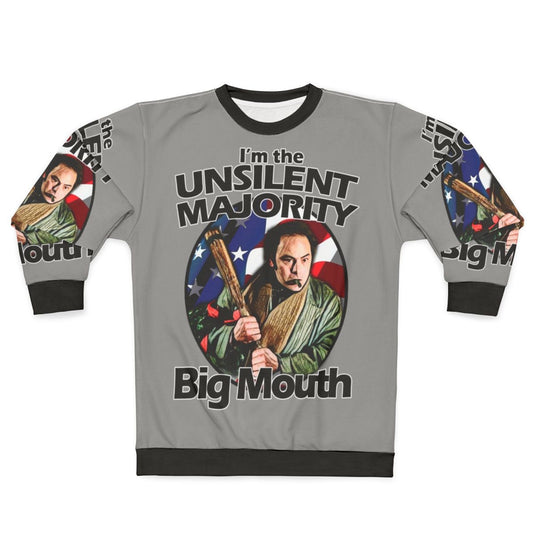 "Unsilent Majority Big Mouth Rocky Movie Sweatshirt"