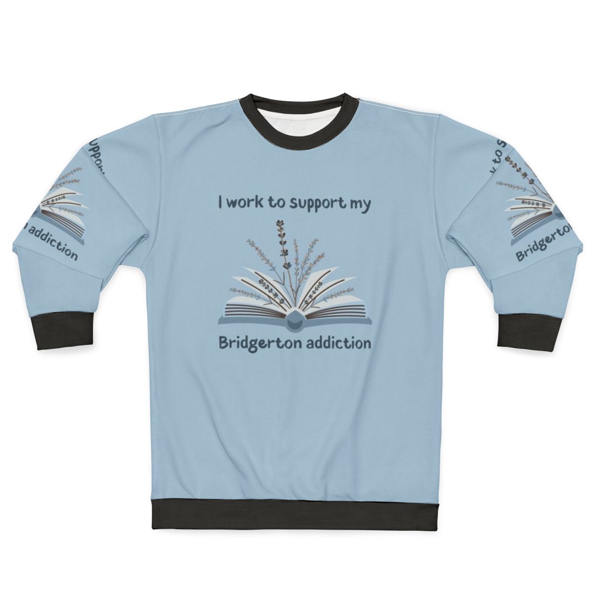 Bridgerton Sweatshirt with Floral Design