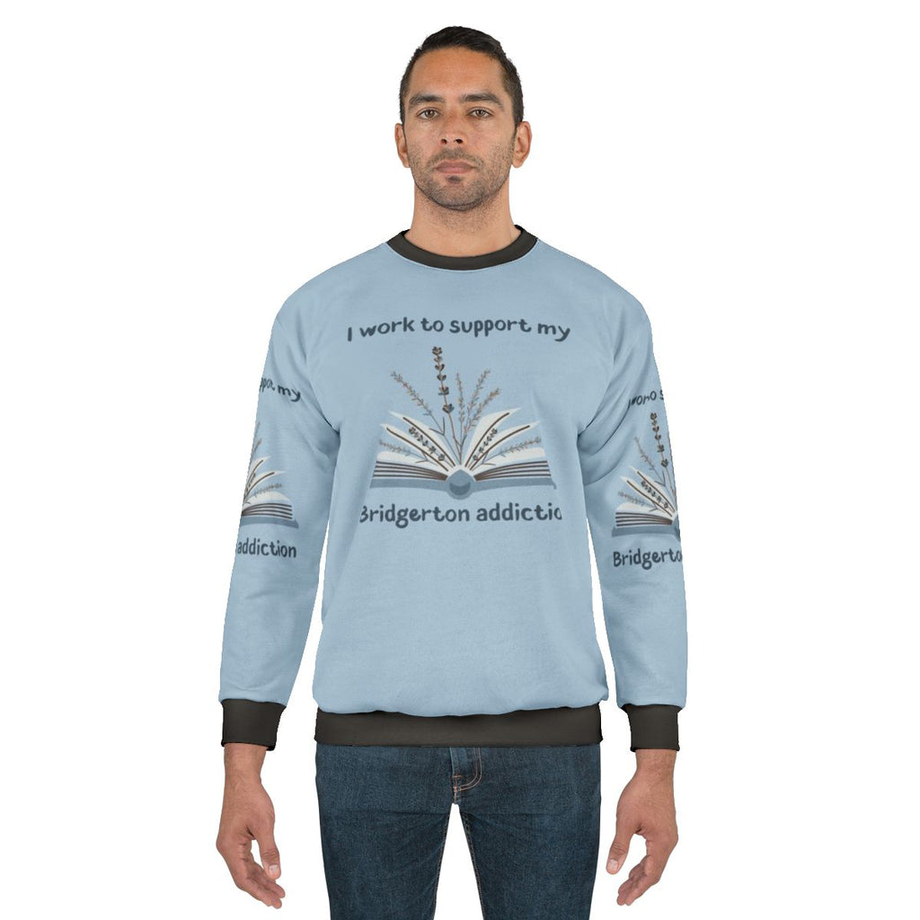 Bridgerton Sweatshirt with Floral Design