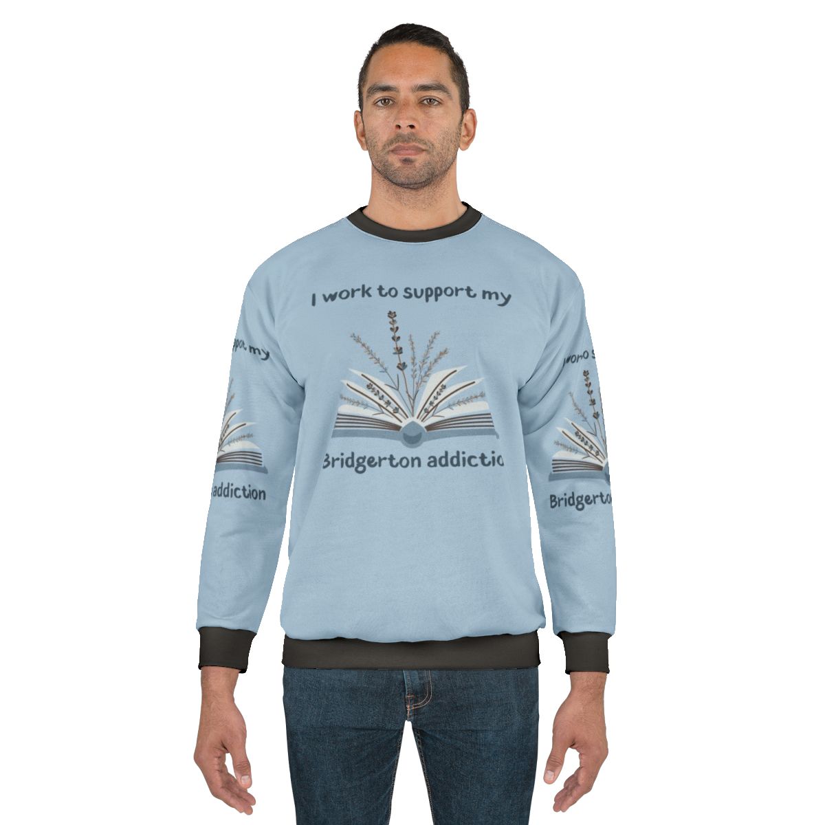Bridgerton Sweatshirt with Floral Design