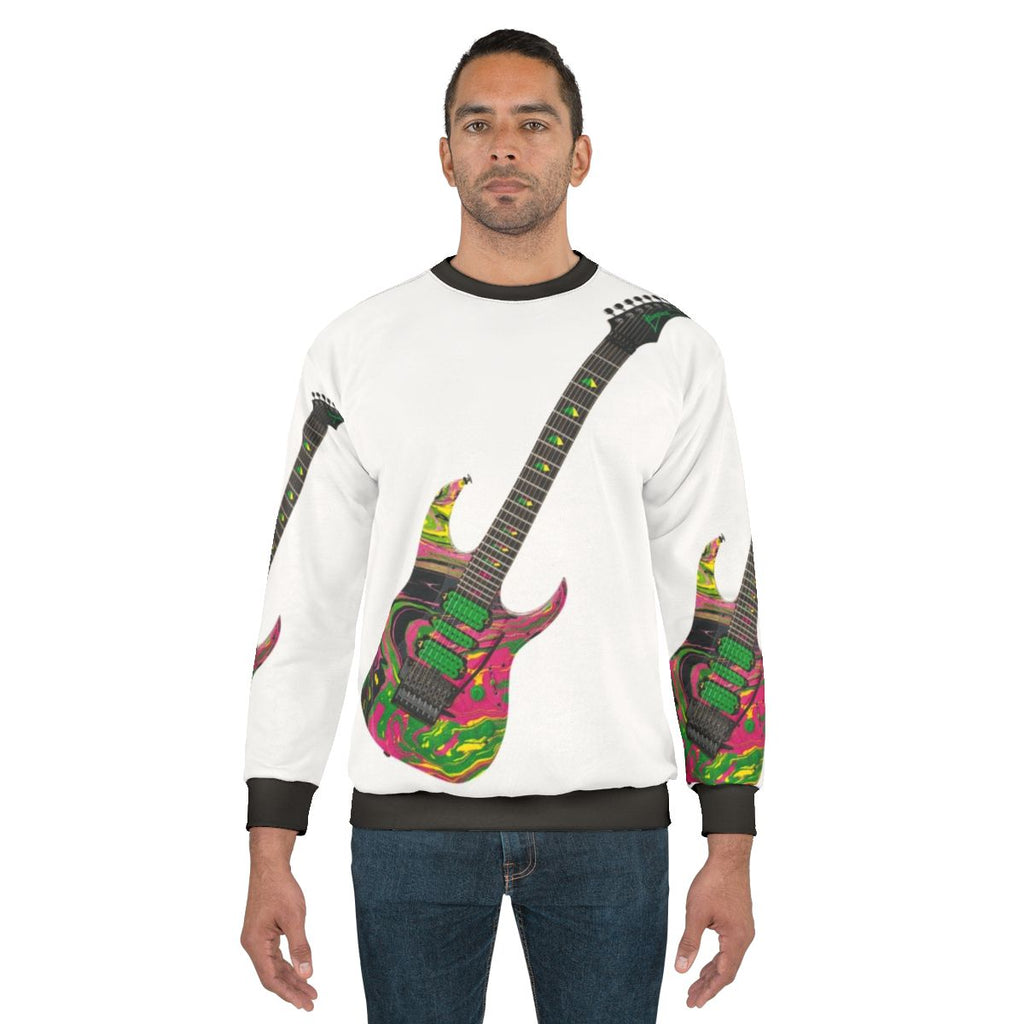 Ibanez Universe UV77 MC Guitar Sweatshirt featuring Steve Vai Passion Warfare design
