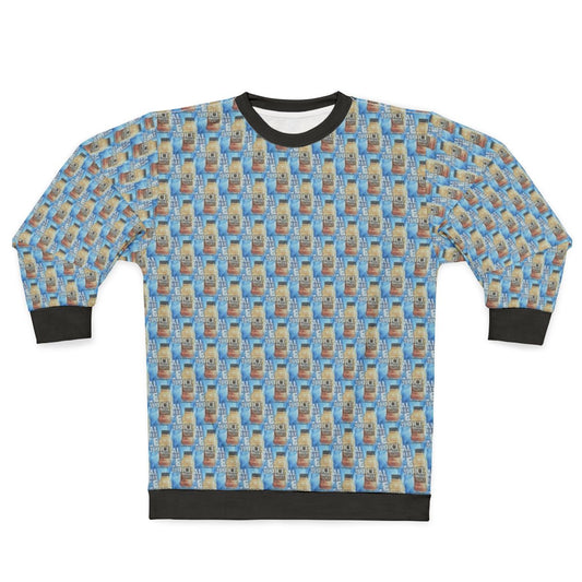 Ice Break Sweatshirt with Iced Coffee Design