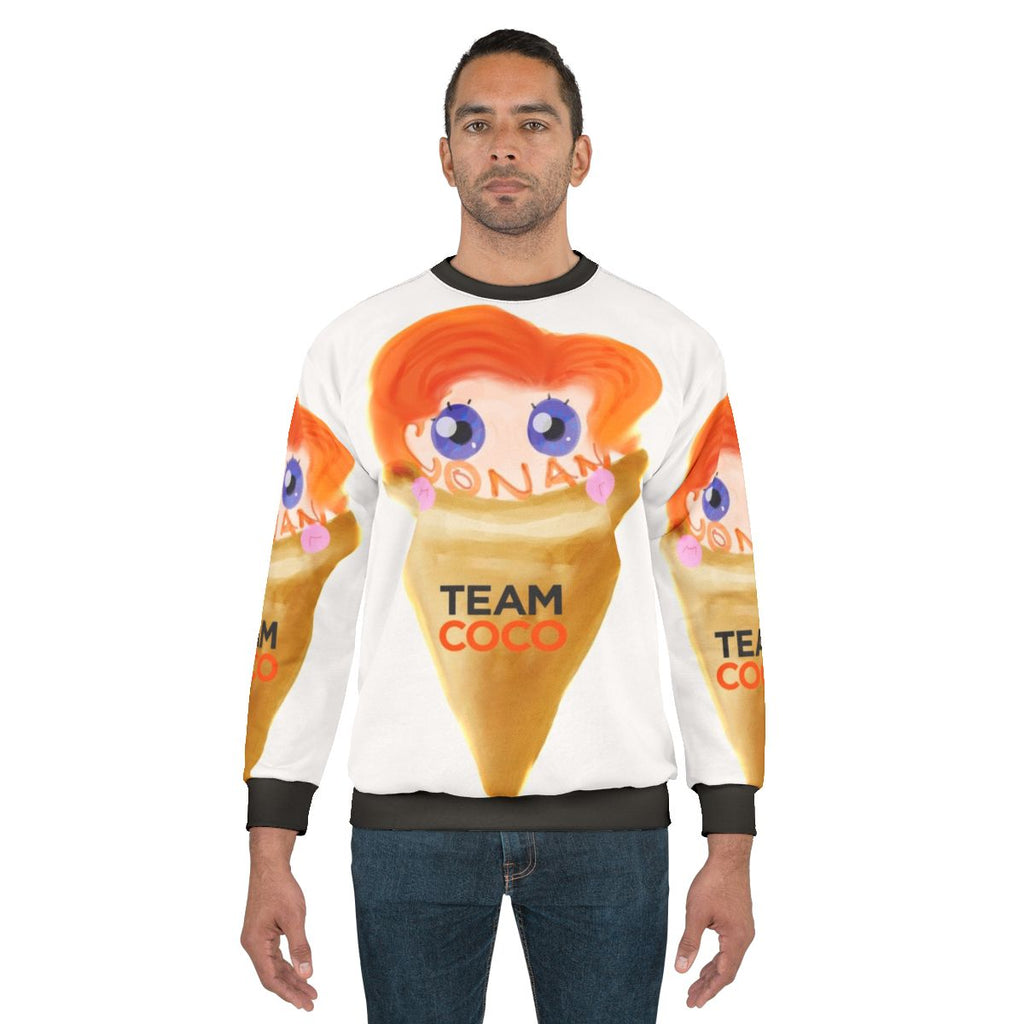 Conan O'Brien Ice Cream Sweatshirt
