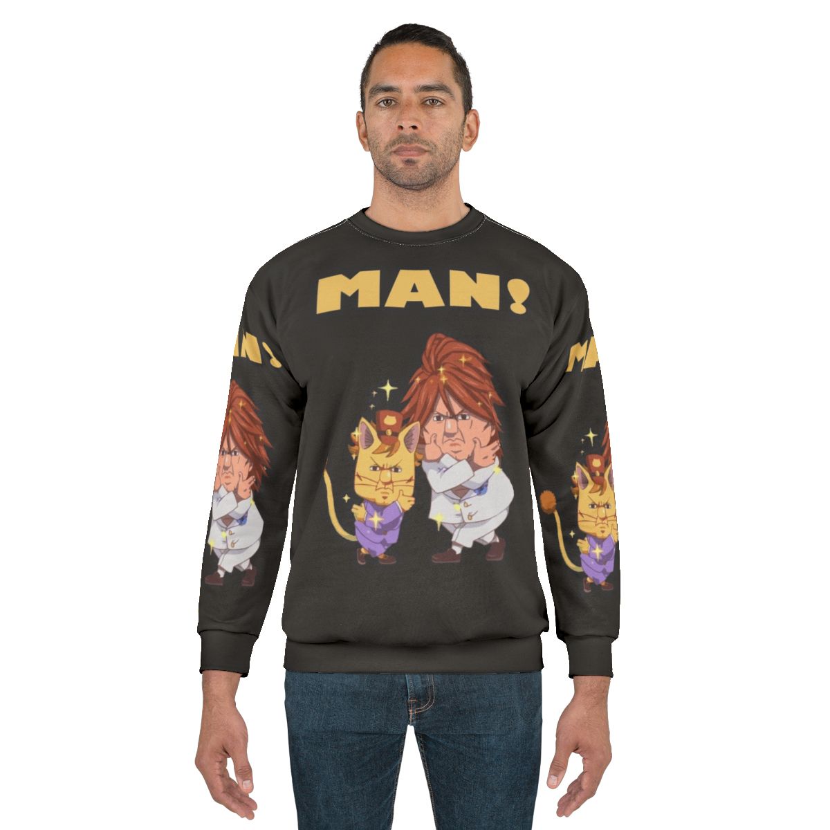 Fairy Tail Ichiya Nichiya Anime Inspired Men's Sweatshirt