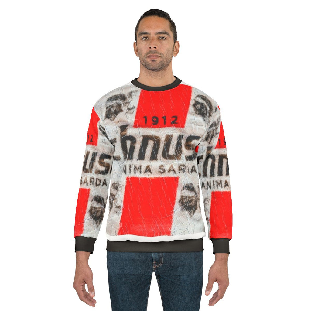 Vintage Ichnusa Beer Sweatshirt from Sardinia, Italy