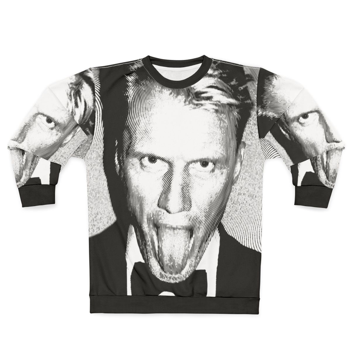 Iconic Dolph Lundgren Linocut Portrait Sweatshirt